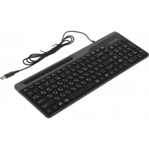 Клавиатура A4Tech Fstyler FK25 черный/серый USB slim